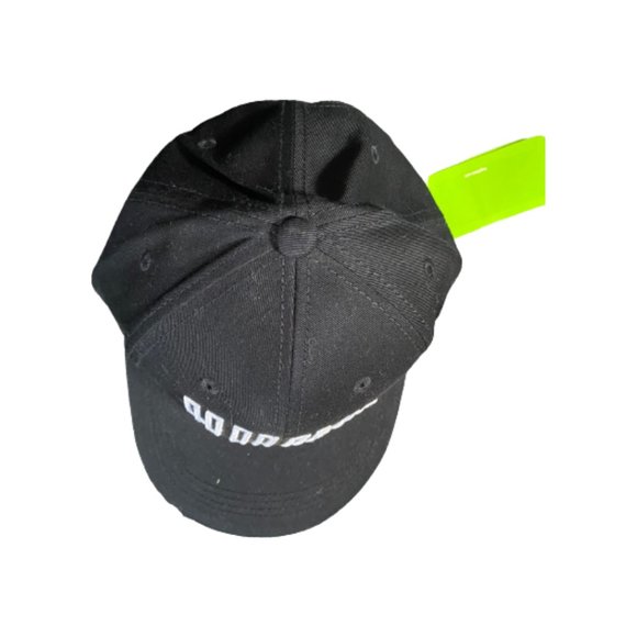 NWT Men's HUGO BOSS White Logo Cap With Adjustable Strap Color Black - Picture 2 of 4